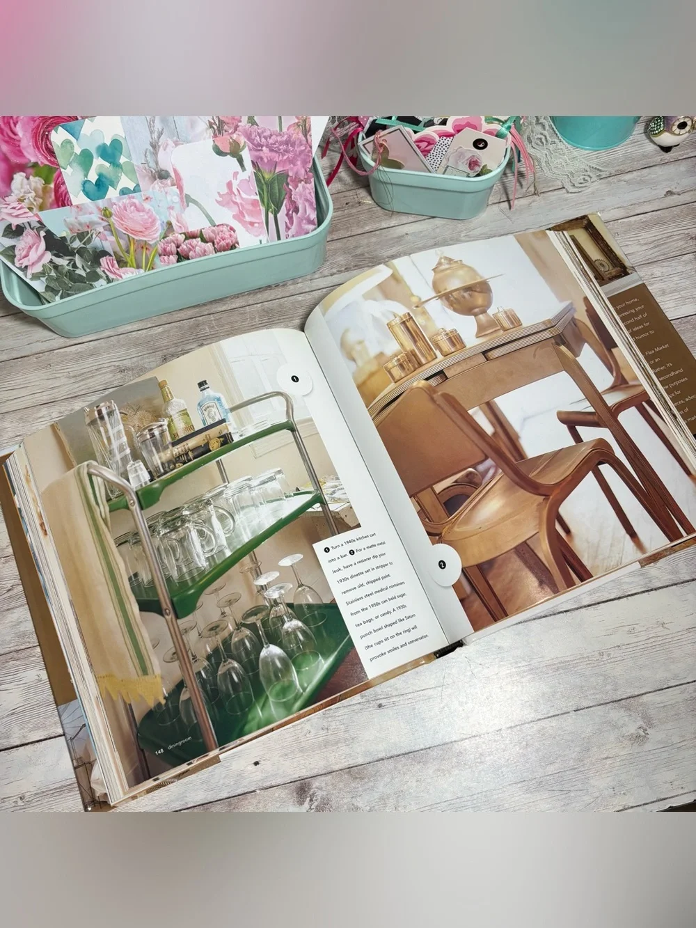 Flea Market Decorating Better Homes And Gardens Large Hardcover Book Vtg 2000